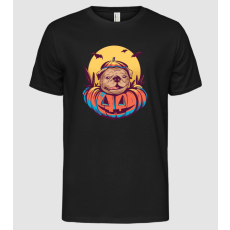 Pólómánia Mopsz Halloween - Férfi Alap póló