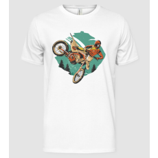 Pólómánia Motorcross motoros - Férfi Alap póló