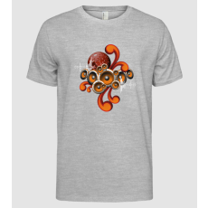 Pólómánia Music Design Orange - Férfi Alap póló