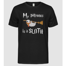 Pólómánia my patronus is a sloth - Férfi Alap póló