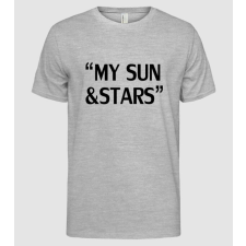 Pólómánia My sun and stars - Férfi Alap póló férfi póló