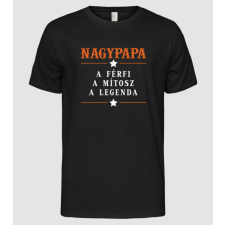 Pólómánia Nagypapa a legenda - Férfi Alap póló férfi póló