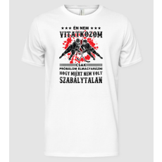 Pólómánia Nem vitatkozom - Férfi Alap póló