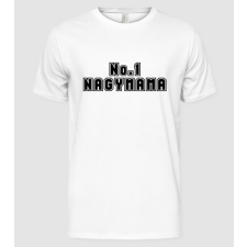 Pólómánia No.1 Nagymama - Férfi Alap póló férfi póló
