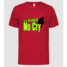 Pólómánia no women no cry - Férfi Alap póló férfi póló