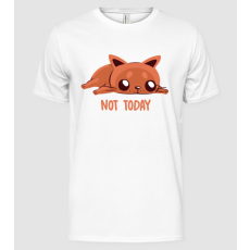 Pólómánia Not today cica - Férfi Alap póló