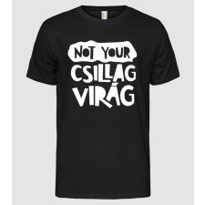 Pólómánia not your csillagvirág - Férfi Alap póló férfi póló