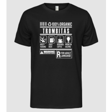 Pólómánia Organic trombitás - Férfi Alap póló férfi póló