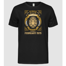 Pólómánia Oroszlános szülinapos 1979 FEBRUÁR - Férfi Alap póló férfi póló