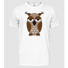 Pólómánia owl-02 - Férfi Alap póló férfi póló