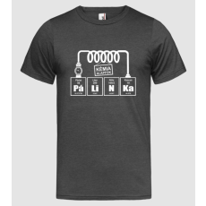 Pólómánia Pálinka kémia - Férfi Heather Póló