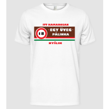 Pólómánia Pálinka nyílik - Férfi Alap póló férfi póló