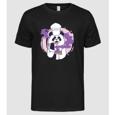 Pólómánia Panda Séf - Férfi Alap póló férfi póló