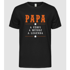 Pólómánia Papa a legenda - Férfi Alap póló férfi póló