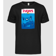 Pólómánia Paws Macska támadásban - Férfi Alap póló férfi póló