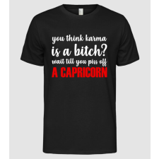 Pólómánia Piss of a CAPRICORN - Férfi Alap póló férfi póló