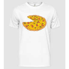 Pólómánia Pizza szeletek Páros - Férfi Alap póló