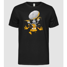 Pólómánia Pizza szeletelő Szörny - Férfi Alap póló férfi póló