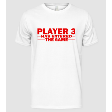 Pólómánia Player 3 entered the game - Férfi Alap póló