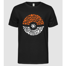 Pólómánia Pokeball - Férfi Alap póló