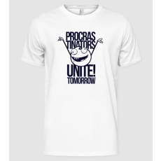 Pólómánia Procastrinators Unite - Férfi Alap póló