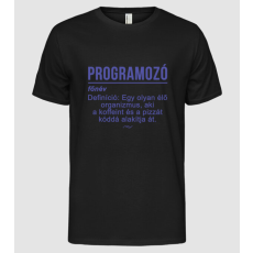 Pólómánia Programozó - Férfi Alap póló