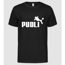 Pólómánia pudli - Férfi Alap póló