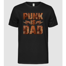 Pólómánia PUNK IS DAD - Férfi Alap póló férfi póló