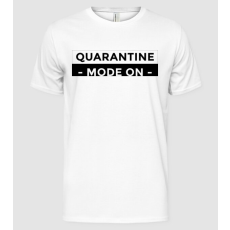 Pólómánia Quarantine mode on - Férfi Alap póló