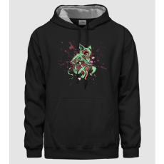 Pólómánia Rat - Snapsleek own - Férfi DUO Kapucnis Pulcsi