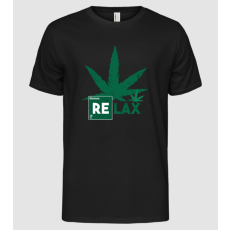 Pólómánia Relax Cannabis - Férfi Alap póló
