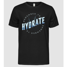 Pólómánia Remember to Hydrate - Férfi Alap póló