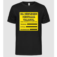 Pólómánia Részeg - Férfi Alap póló