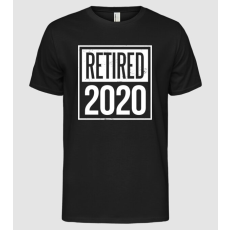 Pólómánia Retired 2020 - Nyugdíjas 2020 - Férfi Alap póló
