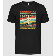 Pólómánia Retro mindenki egyenlő kézilabdás - Férfi Alap póló férfi póló