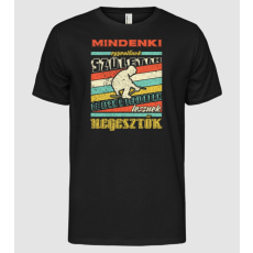 Pólómánia RETRO mindenki egyenlőnek születik HEGESZTŐ - Férfi Alap póló