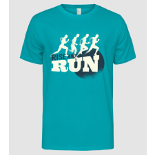 Pólómánia Rise and Run - Futóknak póló - Férfi Alap póló férfi póló
