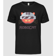 Pólómánia Robocat - Férfi Alap póló férfi póló