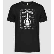 Pólómánia Rock'n'Roll whiskey - Férfi Alap póló