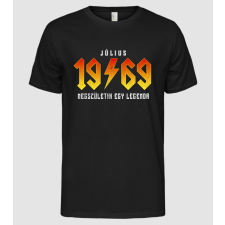 Pólómánia Rock születésnap 1969 Július - Férfi Alap póló férfi póló