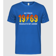 Pólómánia Rock születésnap 1969 Október - Férfi Alap póló férfi póló
