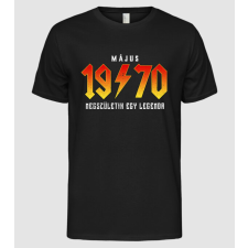 Pólómánia Rock születésnap 1970 MÁJUS - Férfi Alap póló férfi póló