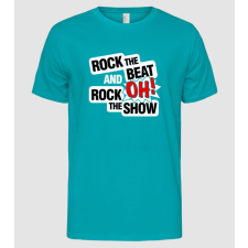 Pólómánia Rock The Beat And Rock The Show - Férfi Alap póló férfi póló