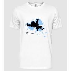 Pólómánia Satan's Snow Angel.eps - Férfi Alap póló