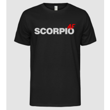 Pólómánia SCORPIO as fuck - Férfi Alap póló férfi póló