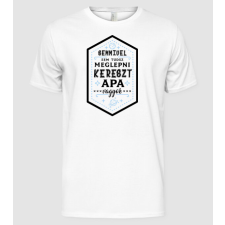 Pólómánia Semmivel sem tudsz meglepni KERESZTAPA - Férfi Alap póló férfi póló