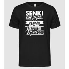 Pólómánia Senki sem tökéletes Uszkár - Férfi Alap póló férfi póló