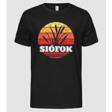 Pólómánia SIÓFOK naplemente - Férfi Alap póló férfi póló