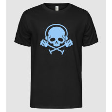 Pólómánia Skull Dj - Férfi Alap póló
