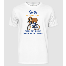 Pólómánia Sloth cycling team - Férfi Alap póló